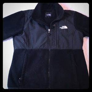 Black fleece North Face jacket